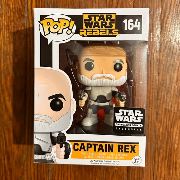 164 Captain Rex Star Wars Funko Pop - Picture 1 of 2